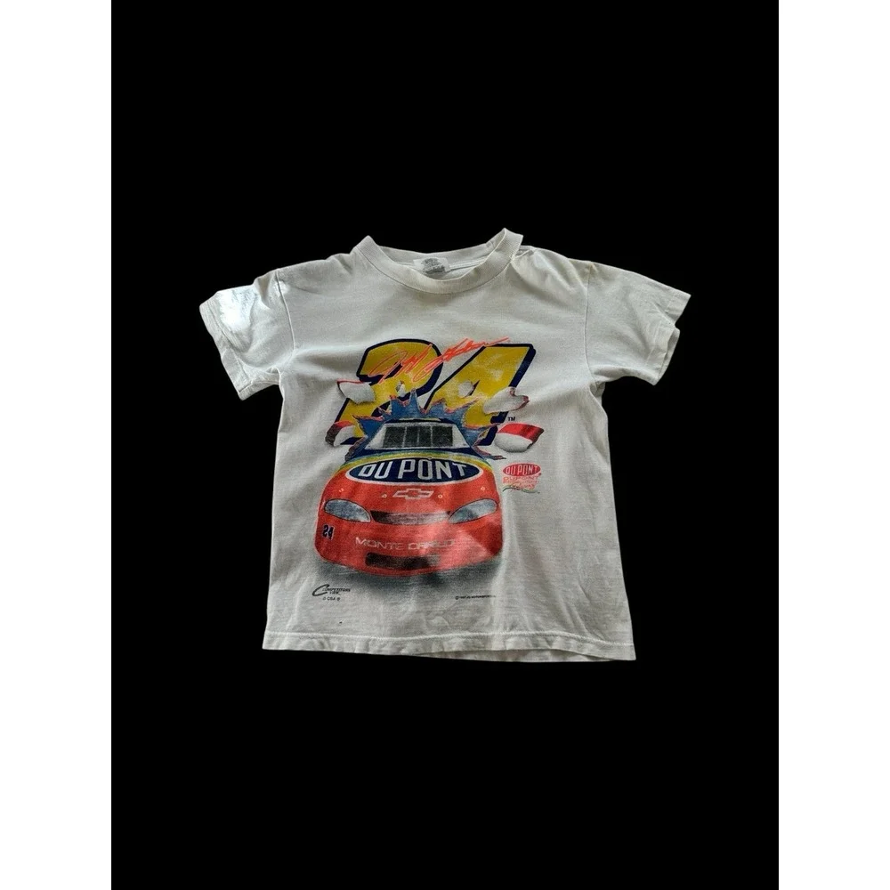 Vtg CSA Jeff Gordon Shirt 1997 Winston Cup Champion Nascar Racing Sz XXS Youth 8